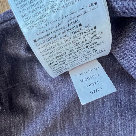 Athleta Elation Over The Heel Tight Women's Size XS Heather Purple Legging Long - Picture 6 of 10